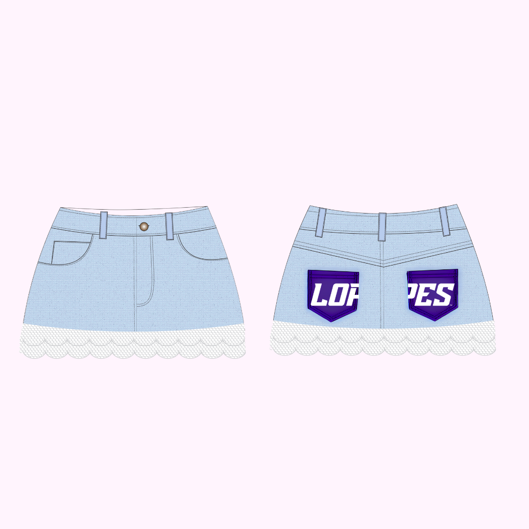 GCU Vintage Denim Skirt (2 pocket) *Preorder*