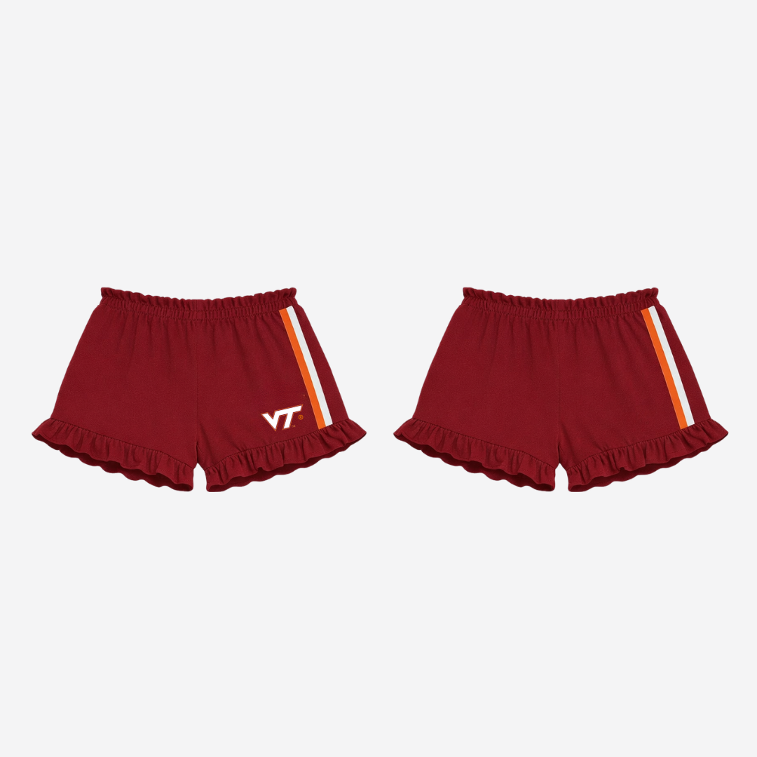 Hokies Ruffled Bloomer Shorts