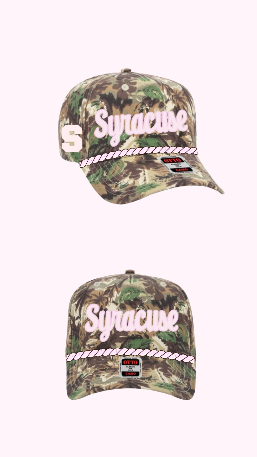 Cuse camo hat