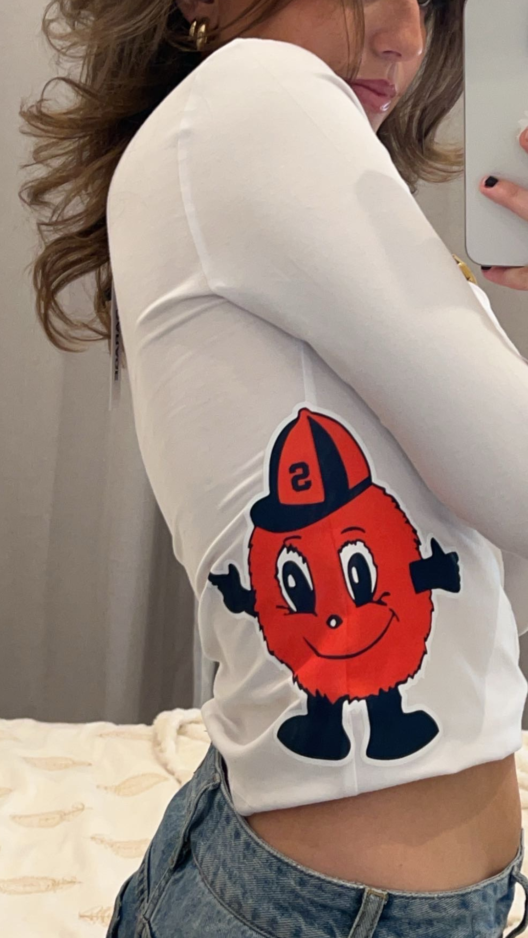 Orange Lia Longsleeve