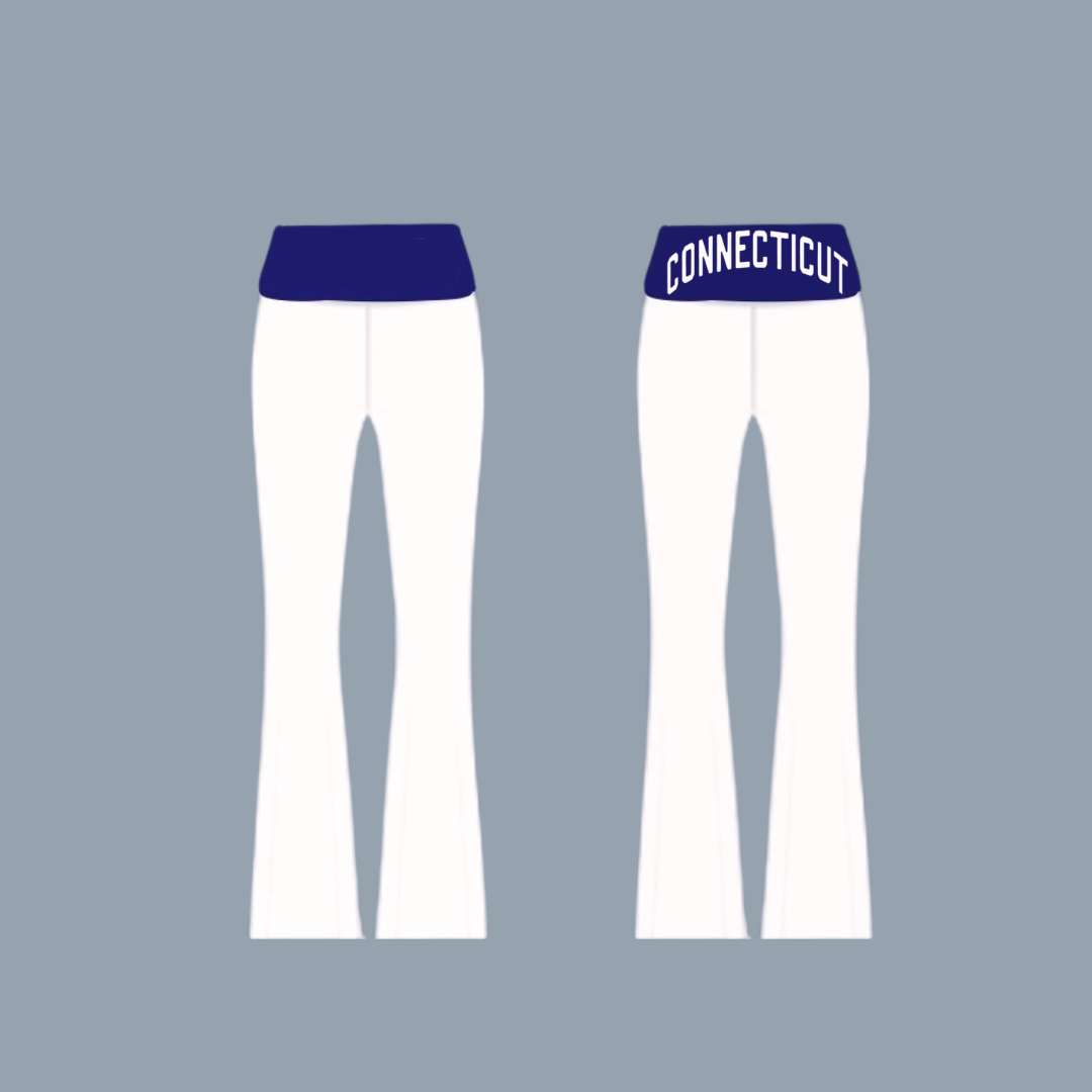 Connecticut (White) Leggings