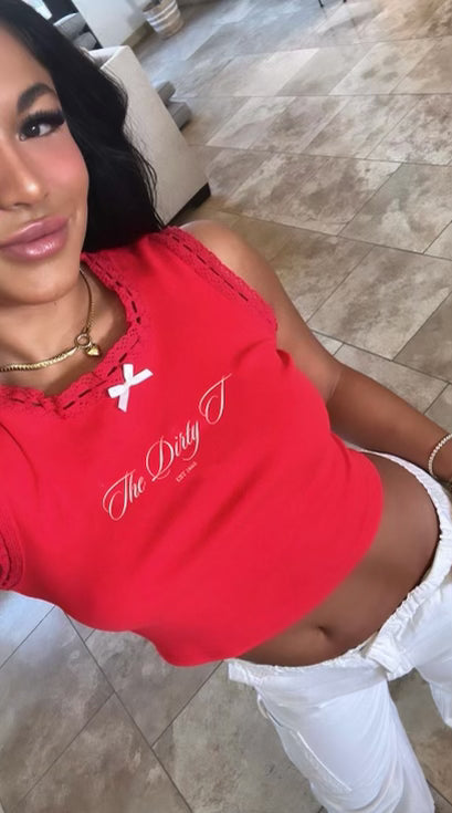 the dirty t laced tank