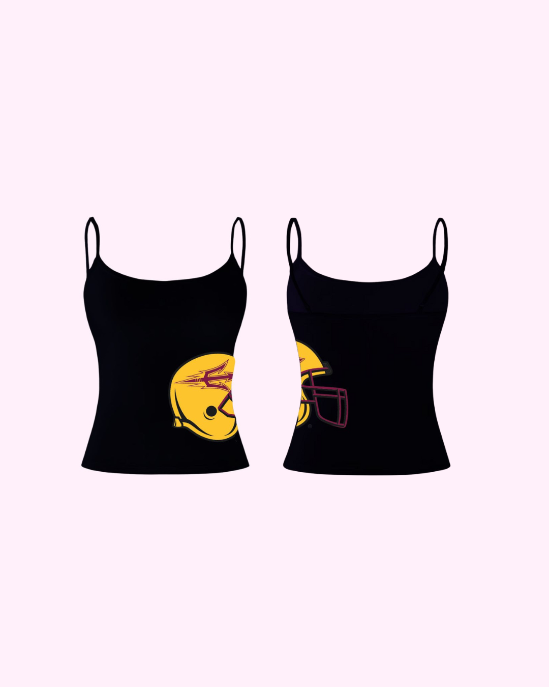 sun devils football helmet tank