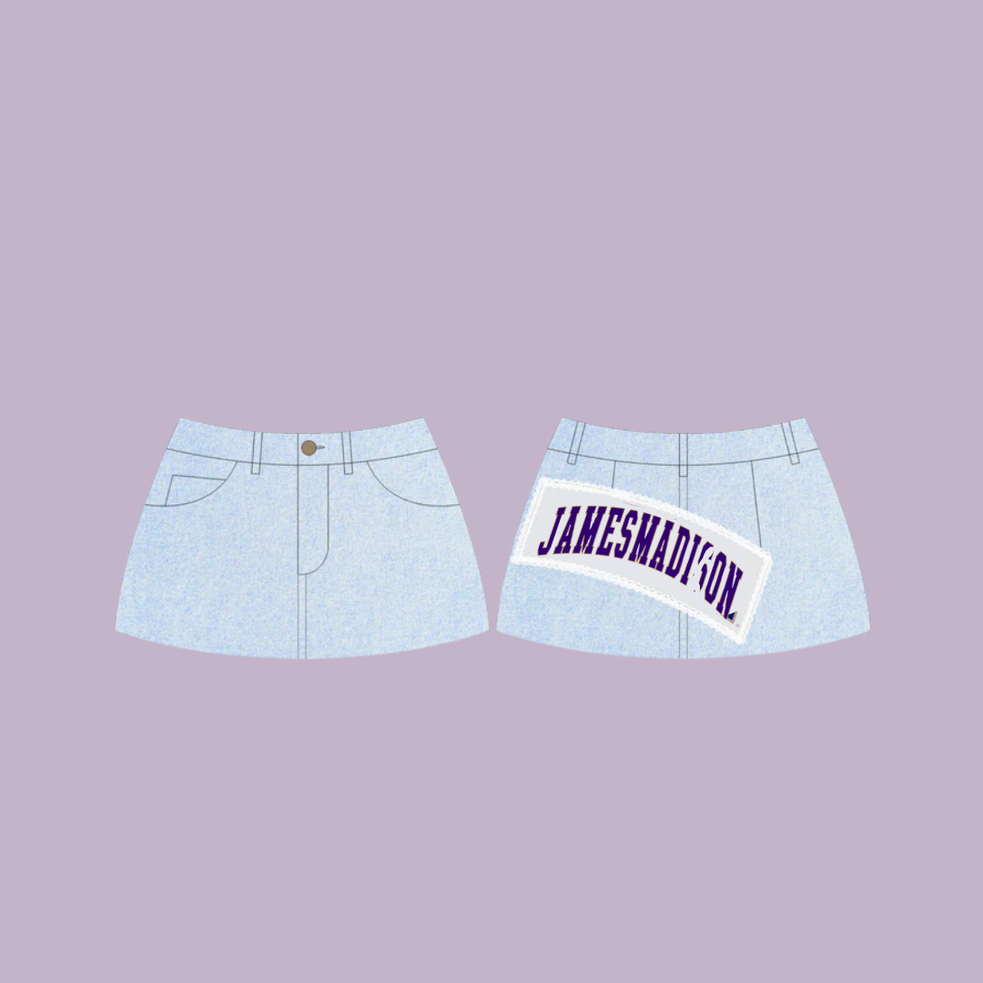 James Madison Vintage Denim Skirt
