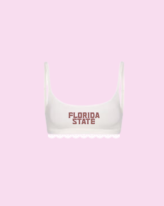 Florida State Lace Bra