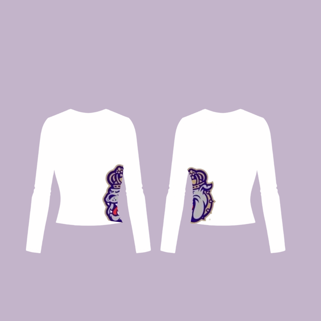 James Madison Dukes Logo Long sleeve