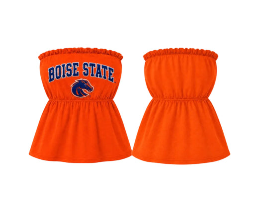 Boise State Strapless Tube Top
