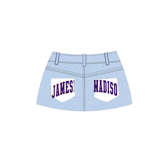 James Madison Dukes Double Pocket Skirt