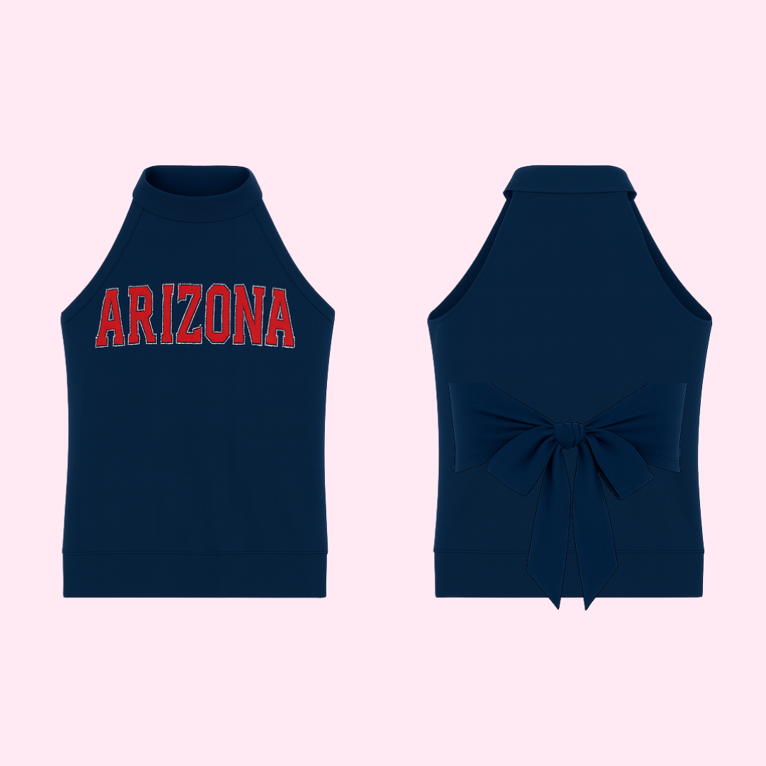 *new* Bedazzled University of Arizona High-Neck