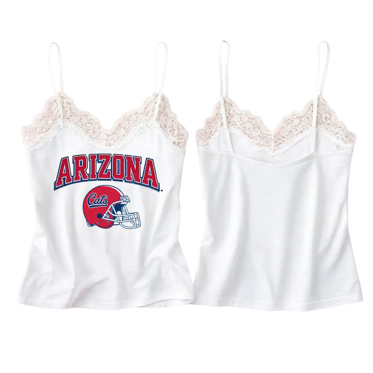 *new* University of Arizona Lace Cami