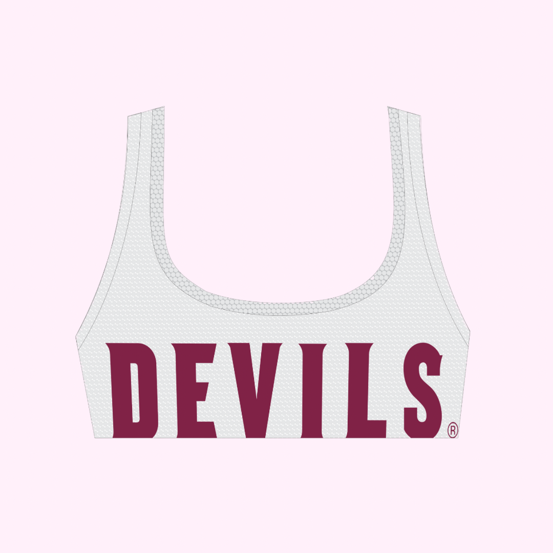 Devils Mesh Bra Top *new*