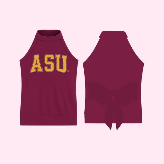 *new* Bedazzled Arizona State High-Neck