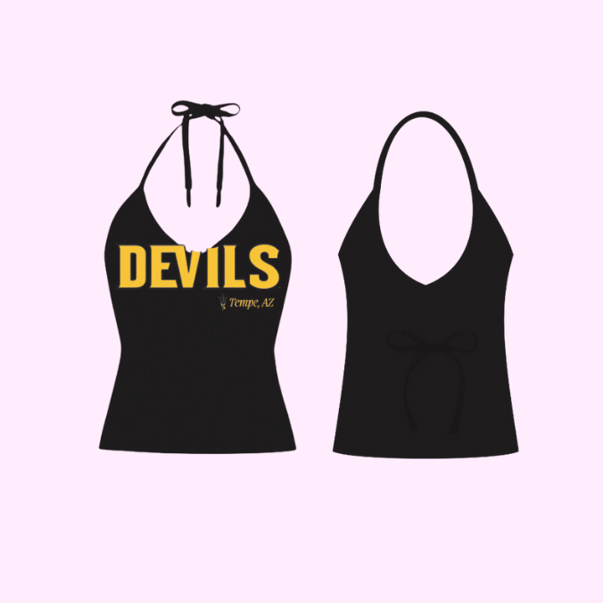 *new* Devils Triangle Tank (Black)