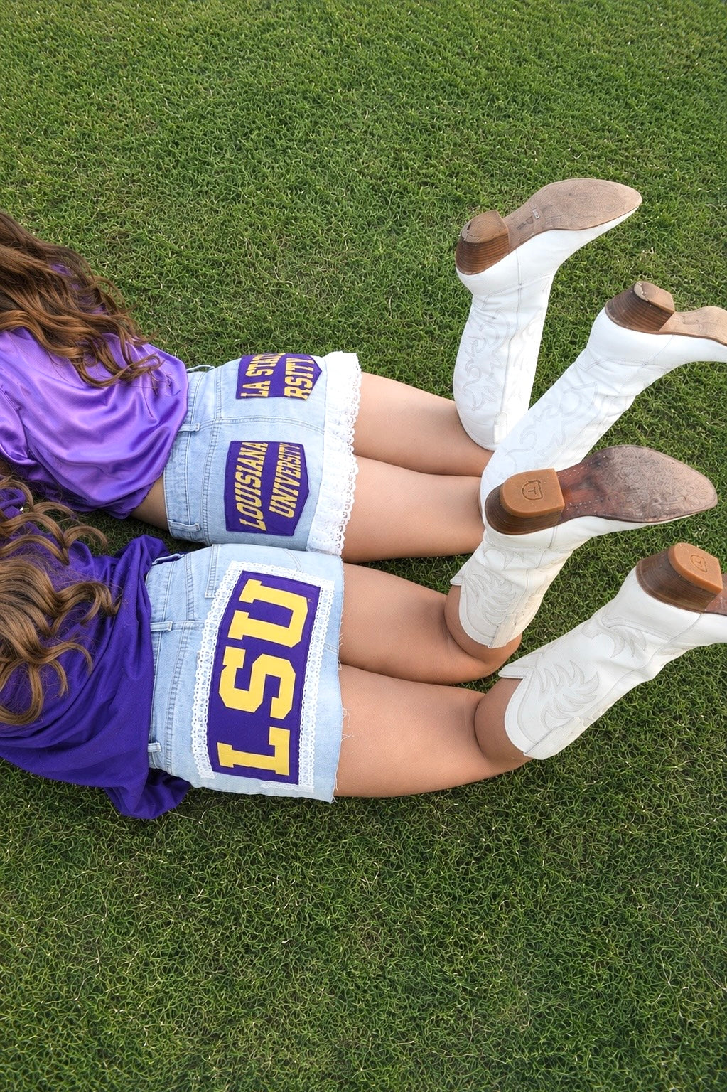 LSU Lace Mini Skirt
