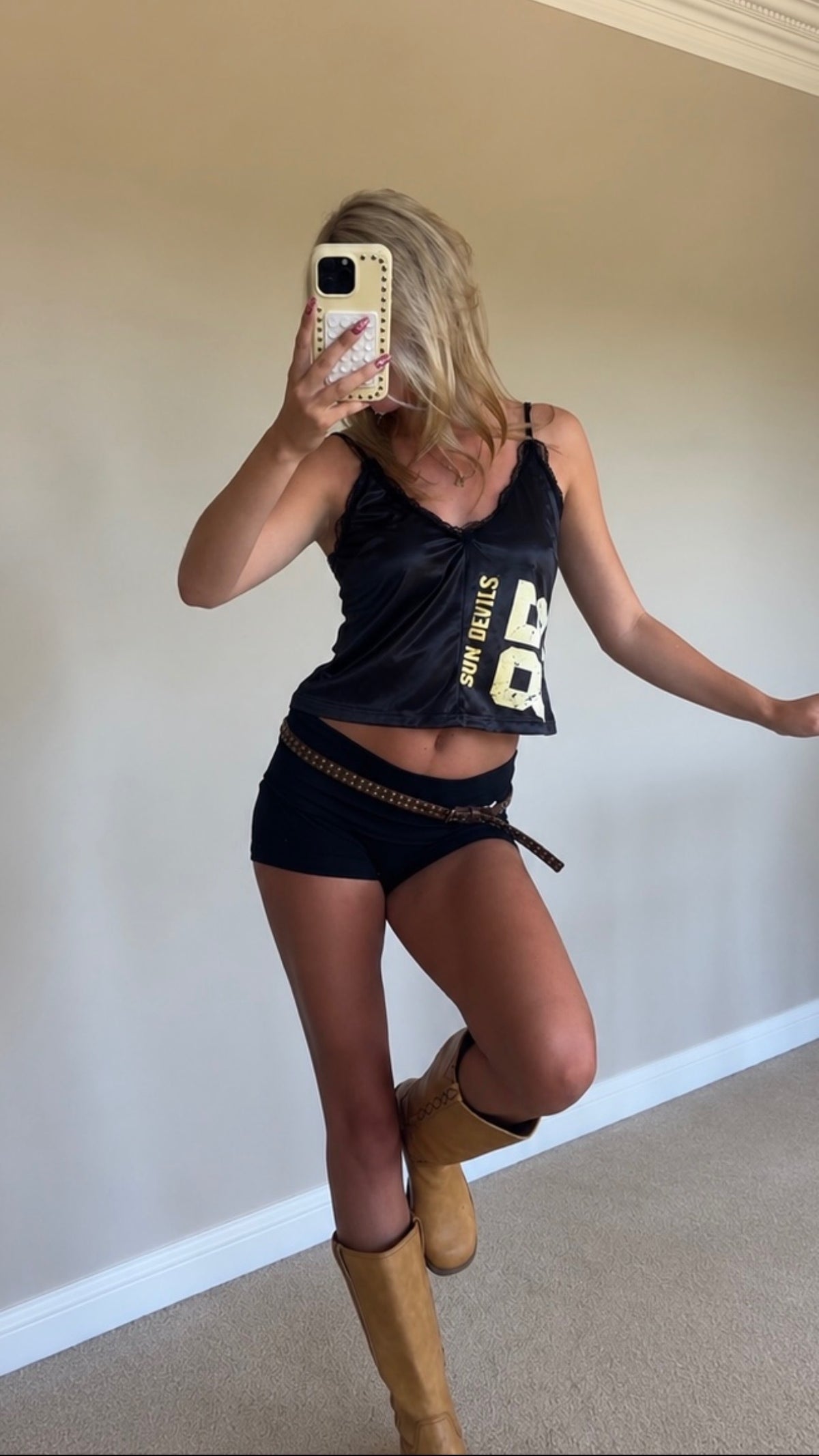 sun devils laced tank *new*