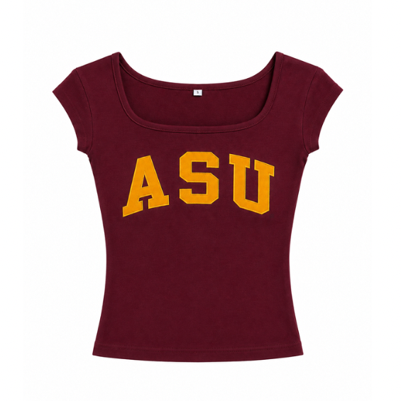 ASU Varsity Baby Tee