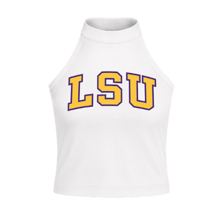 LSU Bedazzled Halter